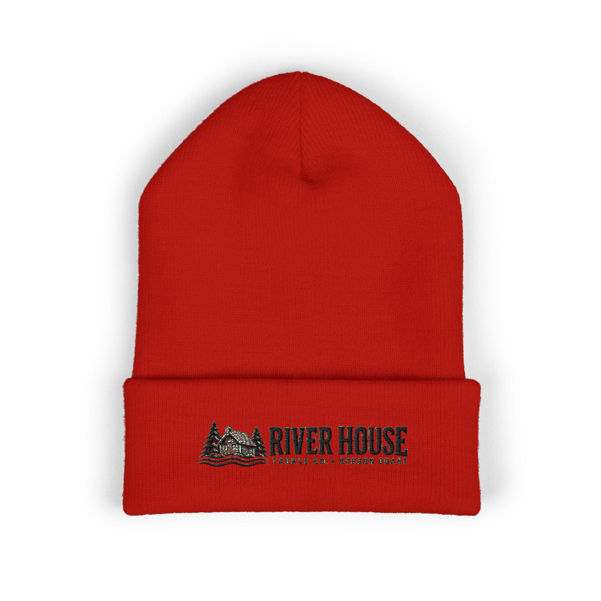 River House Original Cabin Cuffed Beanie – River House Tackle Co. product view 5
