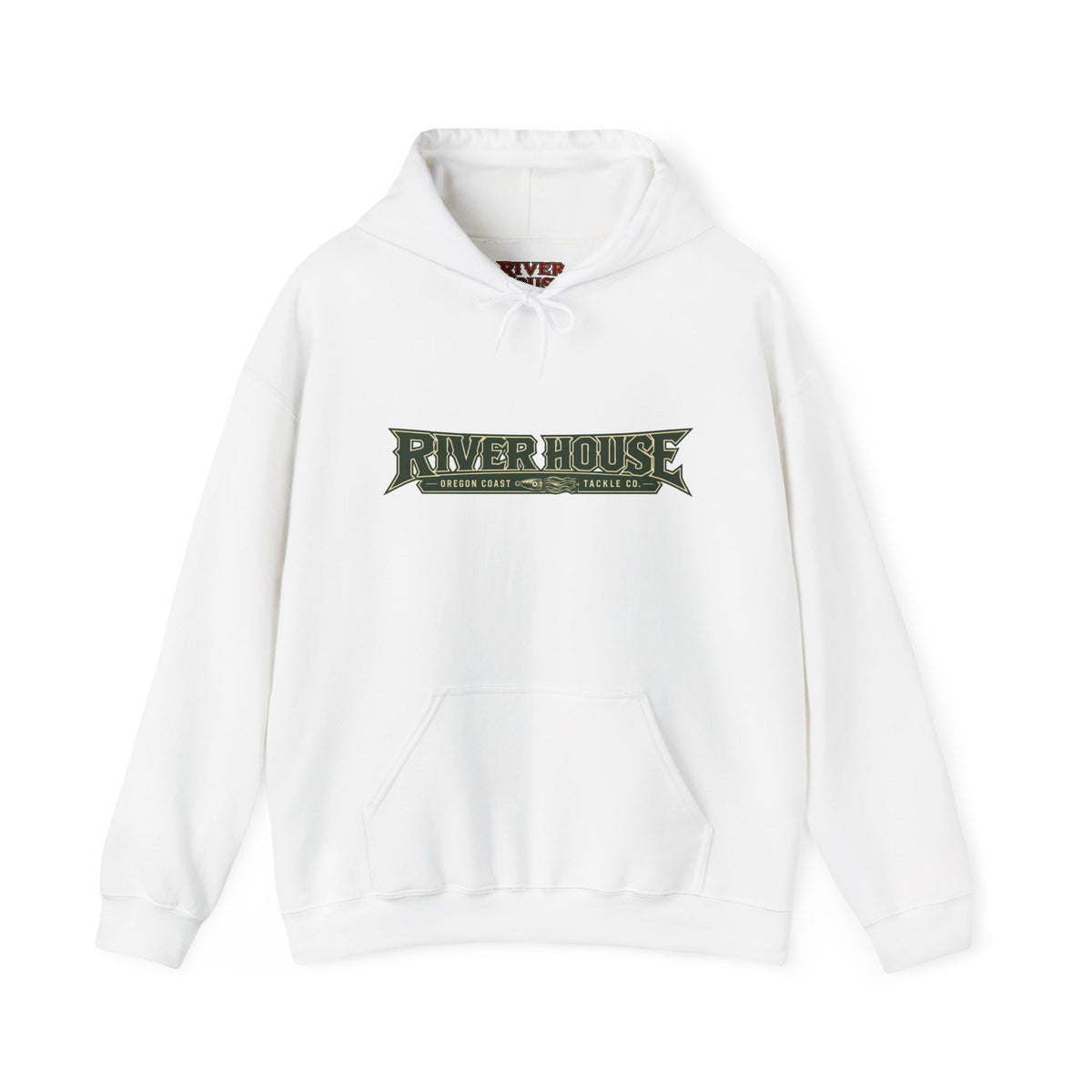 River House Inky Squid Rep Fishing Hoodie — front view