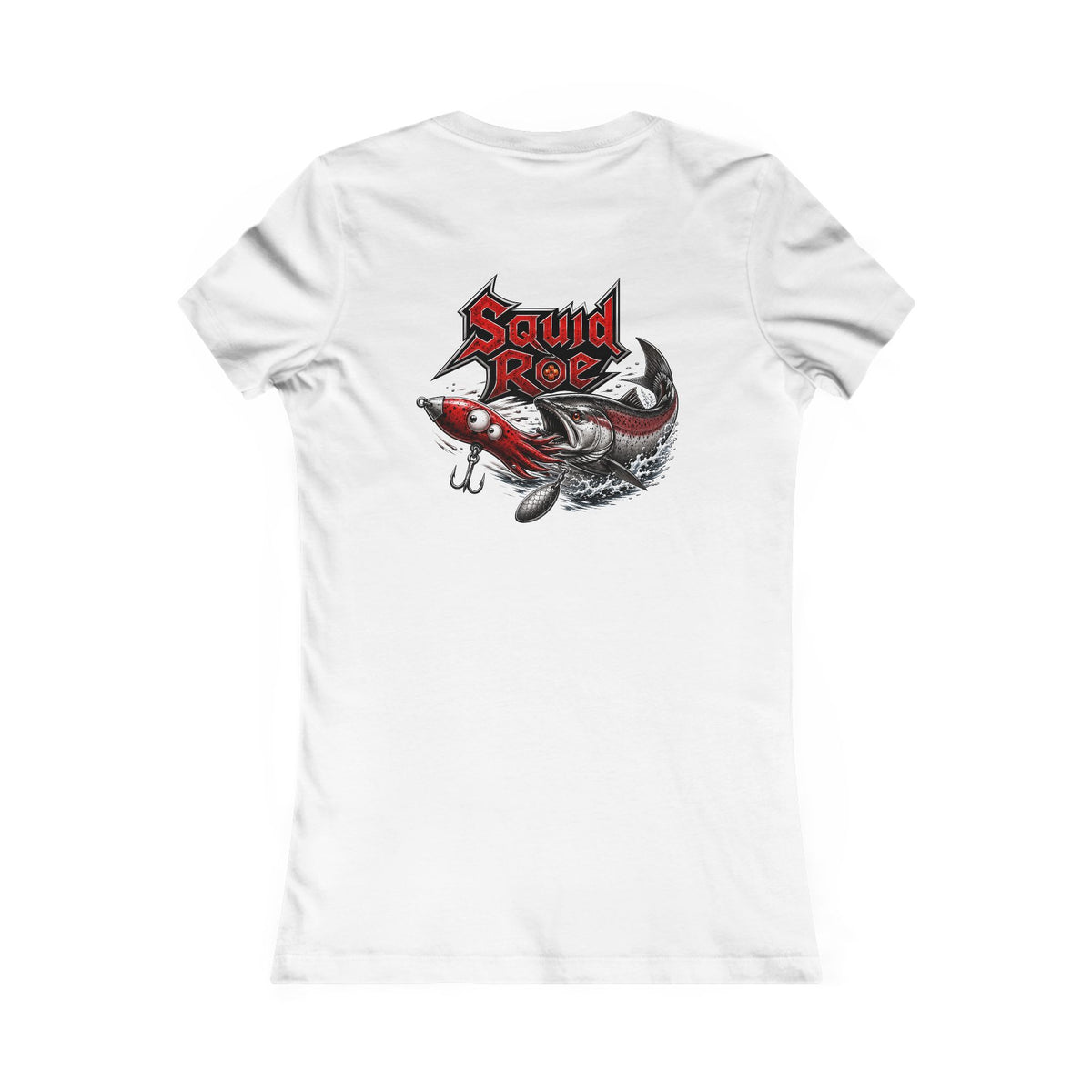 River House Tackle Co. Women's Fishing Tee — Squid Ride Graphic – River House Tackle Co. product view 5
