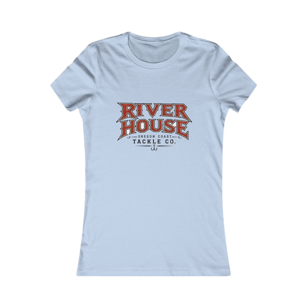 River House Tackle Co. Women's Fishing Tee — Squid Ride Graphic – River House Tackle Co. product view 3