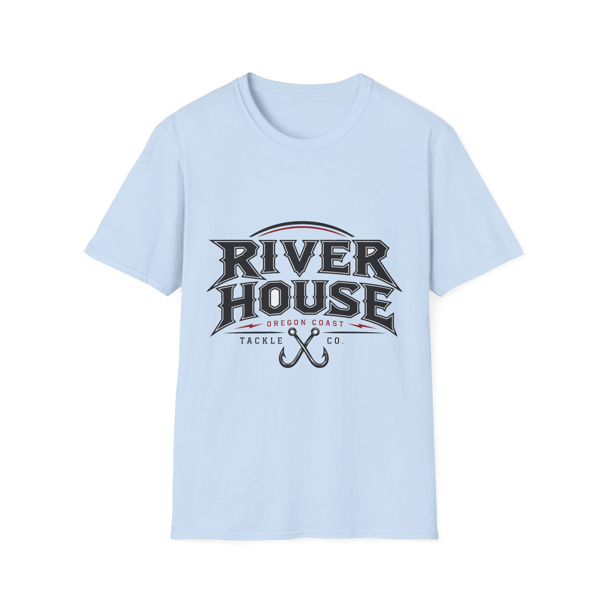 River House Lingcod Unisex Softstyle Tee – River House Tackle Co. product view 5