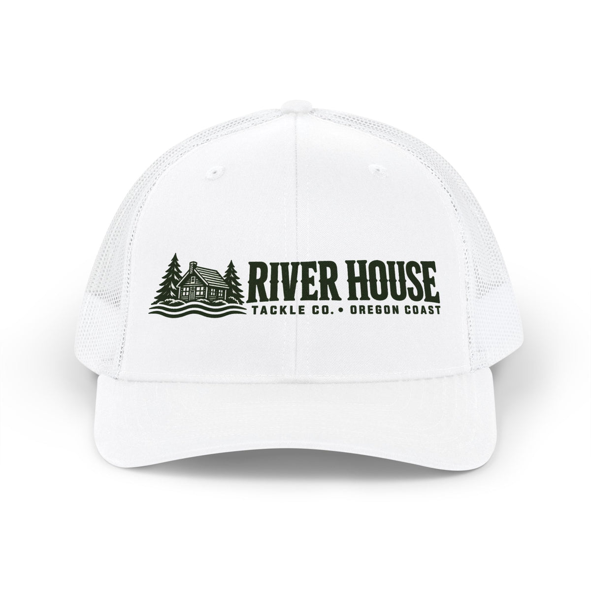 River House Original Cabin Trucker Hat – River House Tackle Co. product view 2