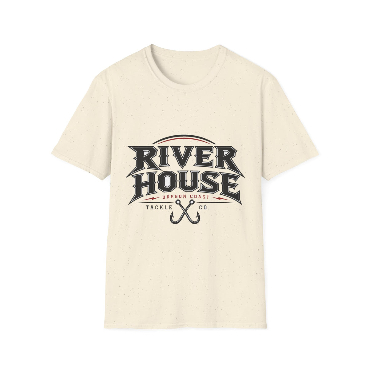 River House Lingcod Unisex Softstyle Tee – River House Tackle Co. product view 3