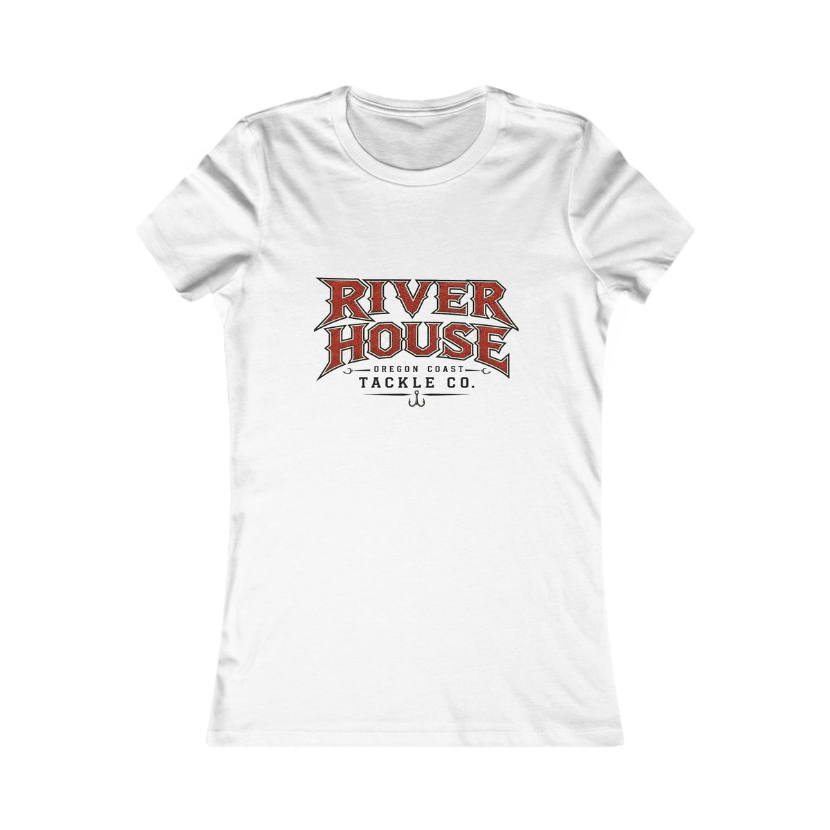 River House Tackle Co. Women's Fishing Tee — Squid Ride Graphic – River House Tackle Co. product view 1