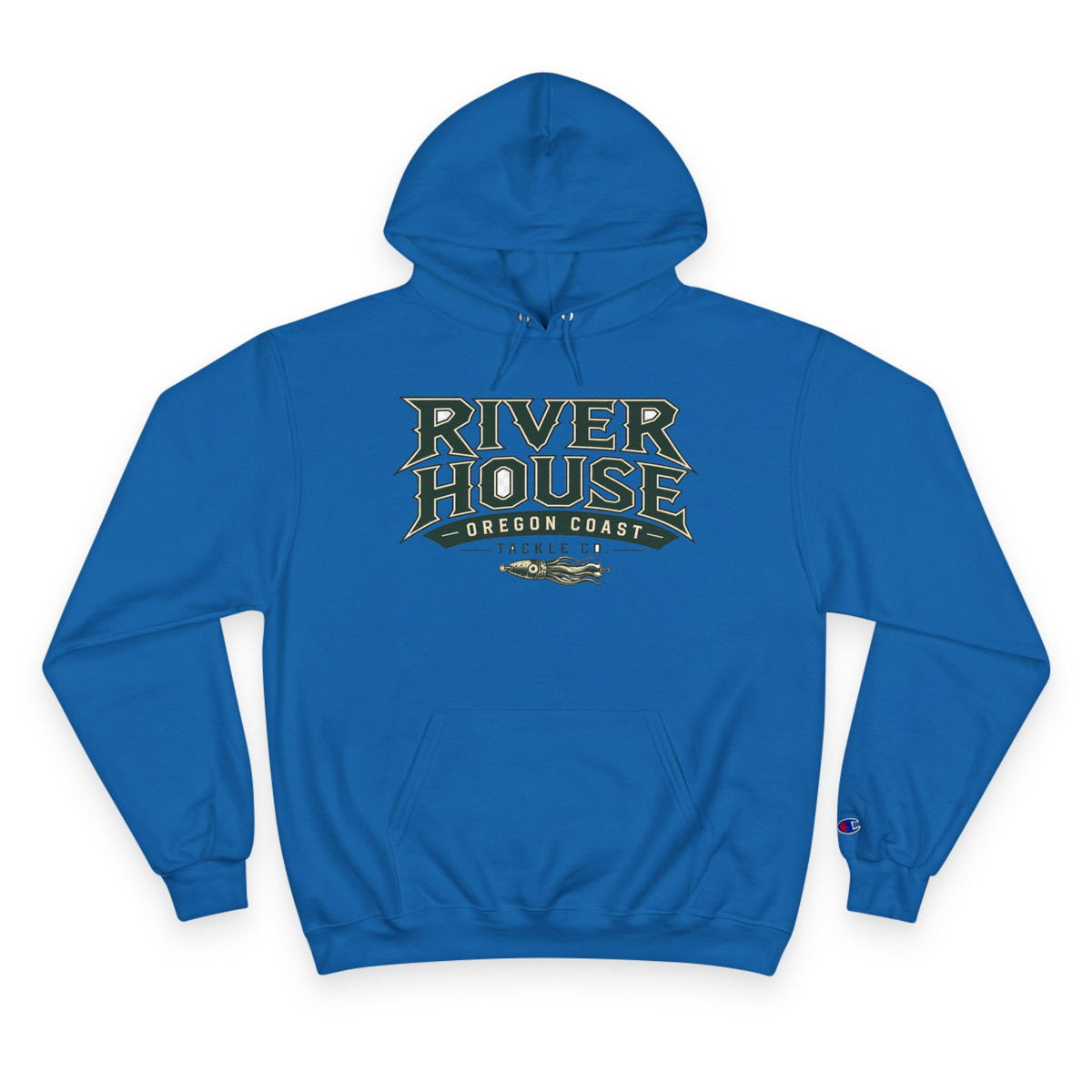 River House Inky’s Wild Ride Champion Hoodie – River House Tackle Co. product view 2