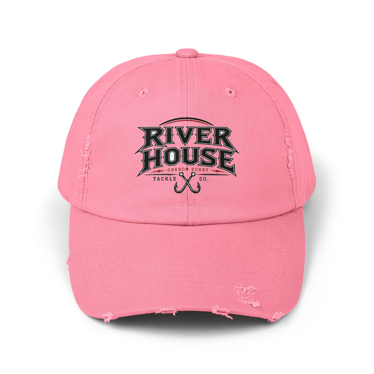 River House Fishing Distressed Cap – River House Tackle Co. product view 5