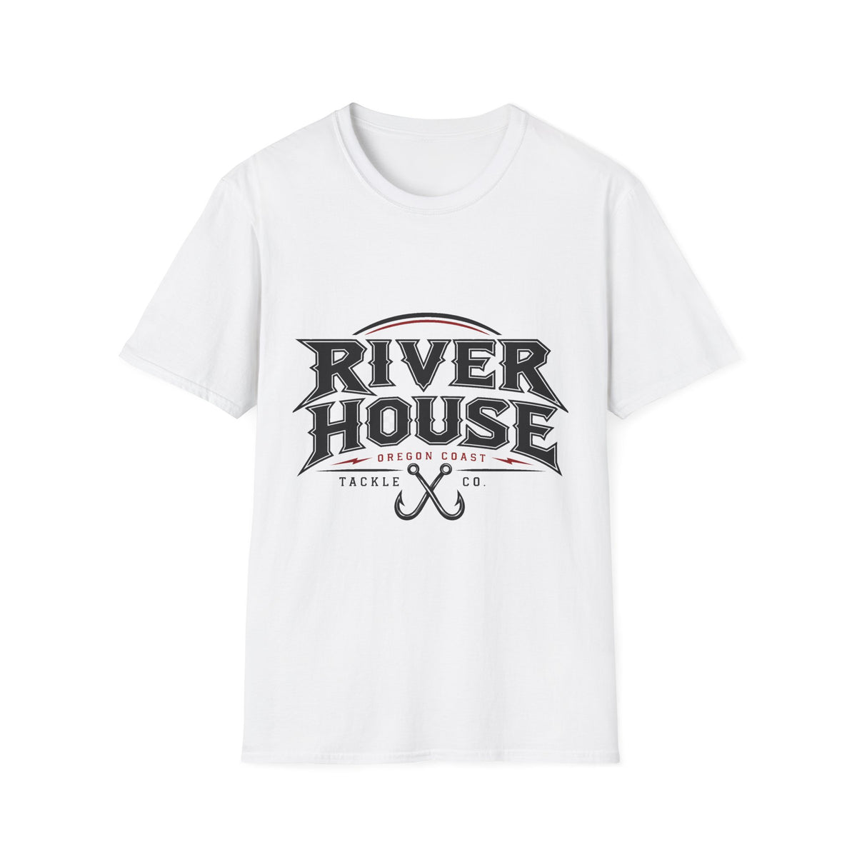 River House Lingcod Unisex Softstyle Tee – River House Tackle Co. product view 1