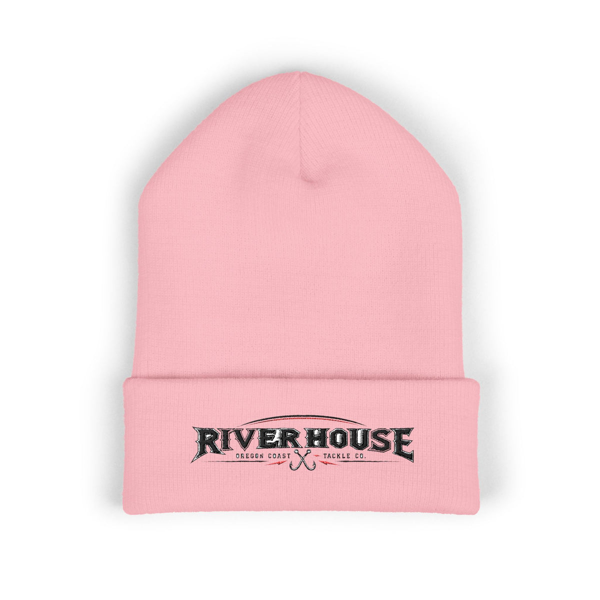 River House Embroidered Cuffed Beanie – River House Tackle Co. product view 3