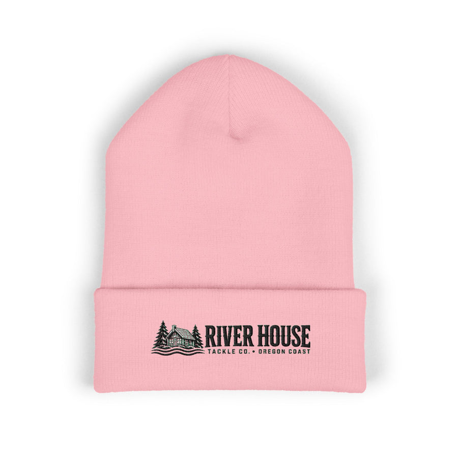River House Original Cabin Cuffed Beanie – River House Tackle Co. product view 1