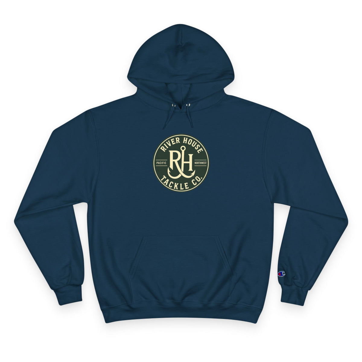 River House Original Cabin Champion Hoodie – River House Tackle Co. product view 3