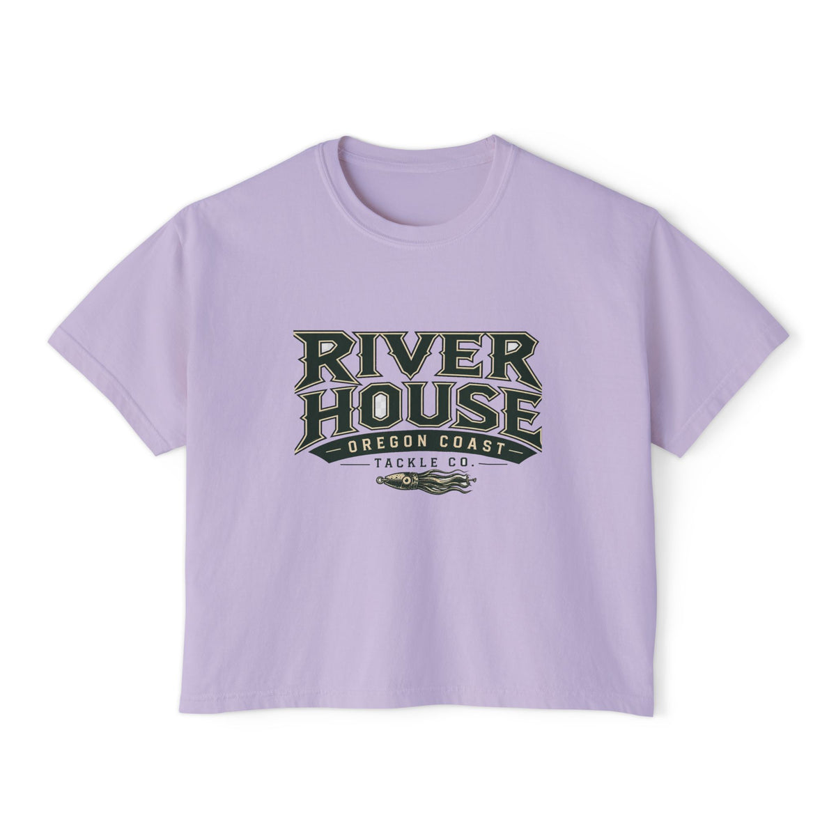 River House Original Cabin Women’s Boxy Tee – River House Tackle Co. product view 5