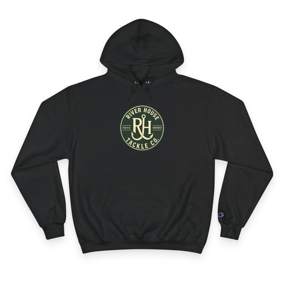 River House Original Cabin Champion Hoodie – River House Tackle Co. product view 4