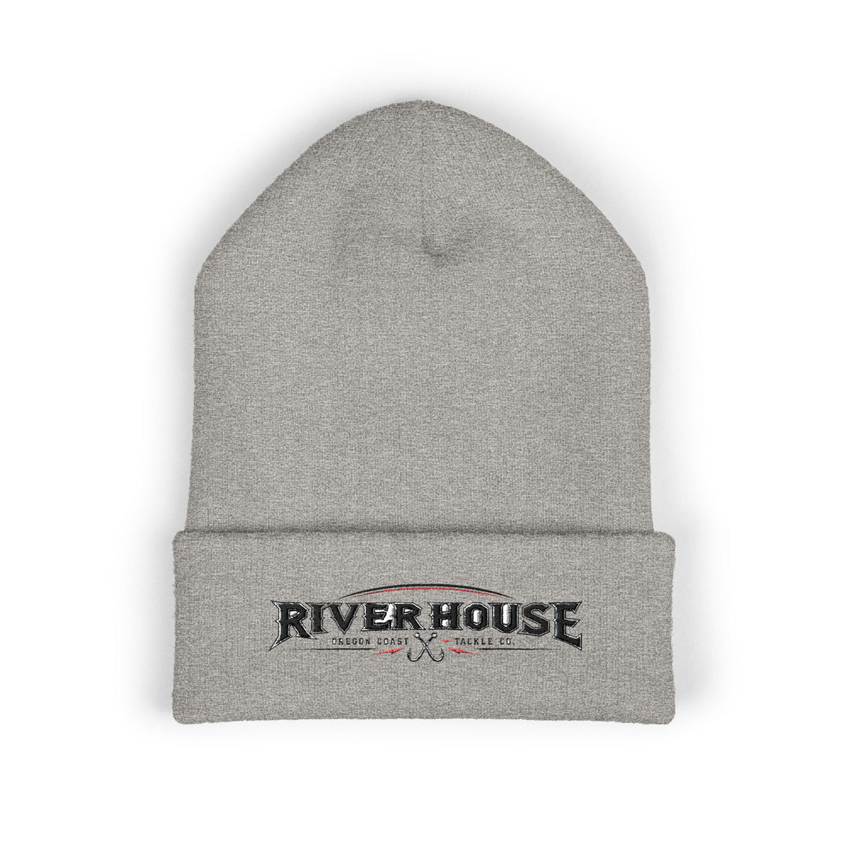 River House Embroidered Cuffed Beanie – River House Tackle Co. product view 5