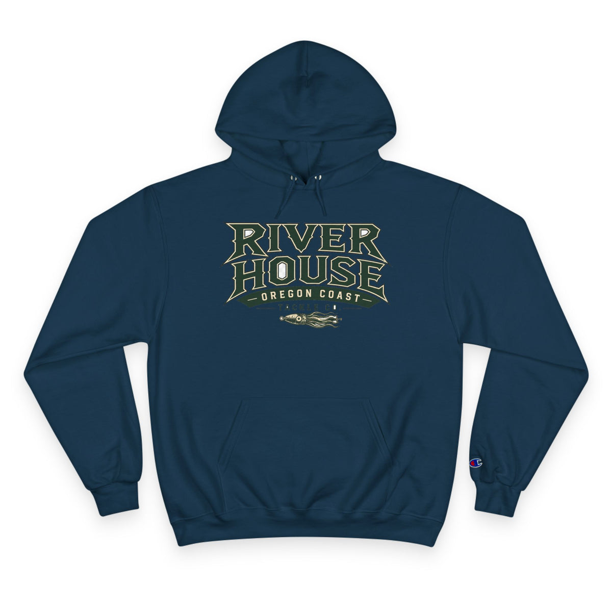 River House Inky’s Wild Ride Champion Hoodie – River House Tackle Co. product view 3