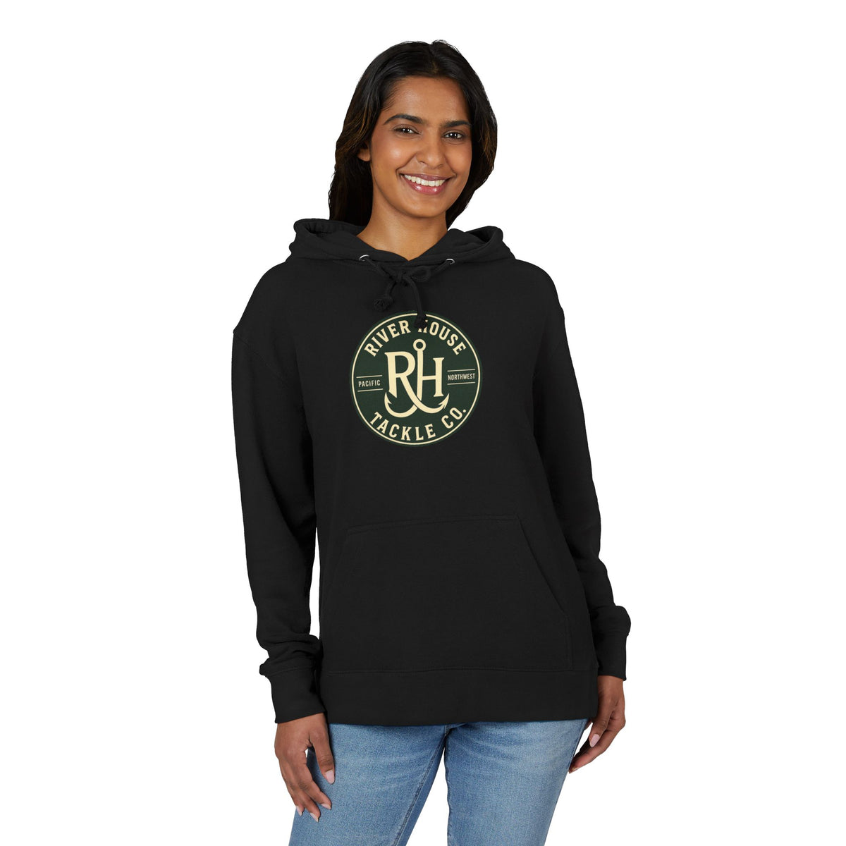 River House Albacore Tuna French Terry Hoodie – River House Tackle Co. product view 5