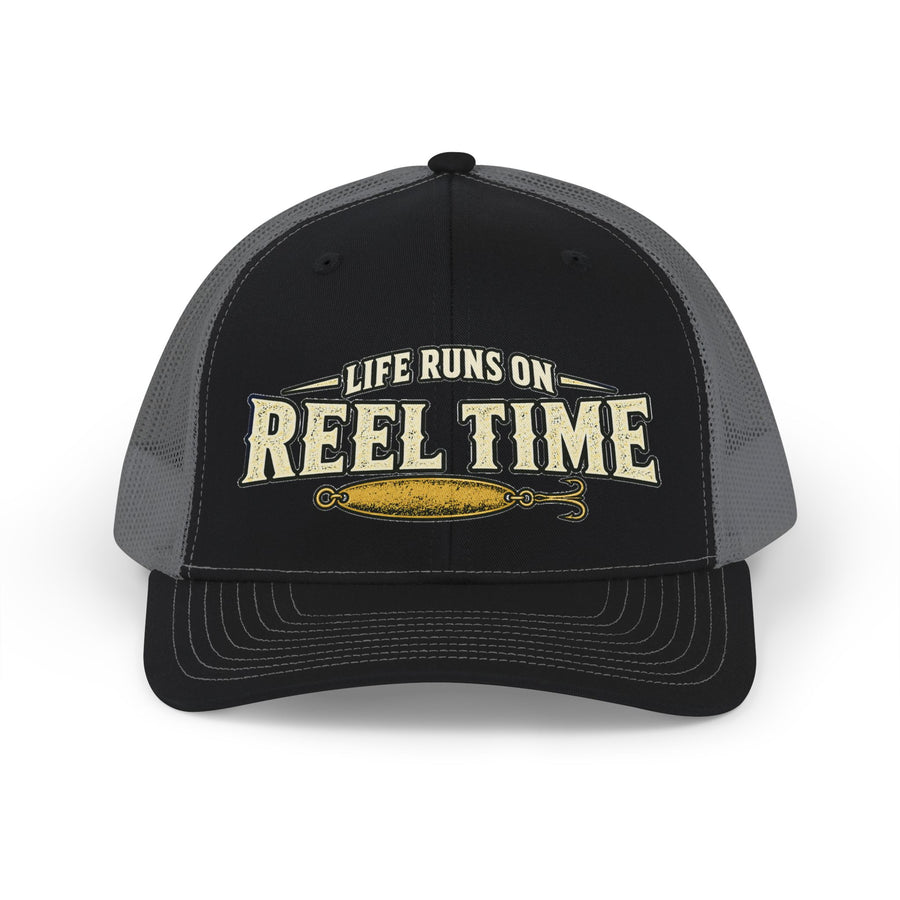 River House Reel Time Trucker Hat – River House Tackle Co. product view 1