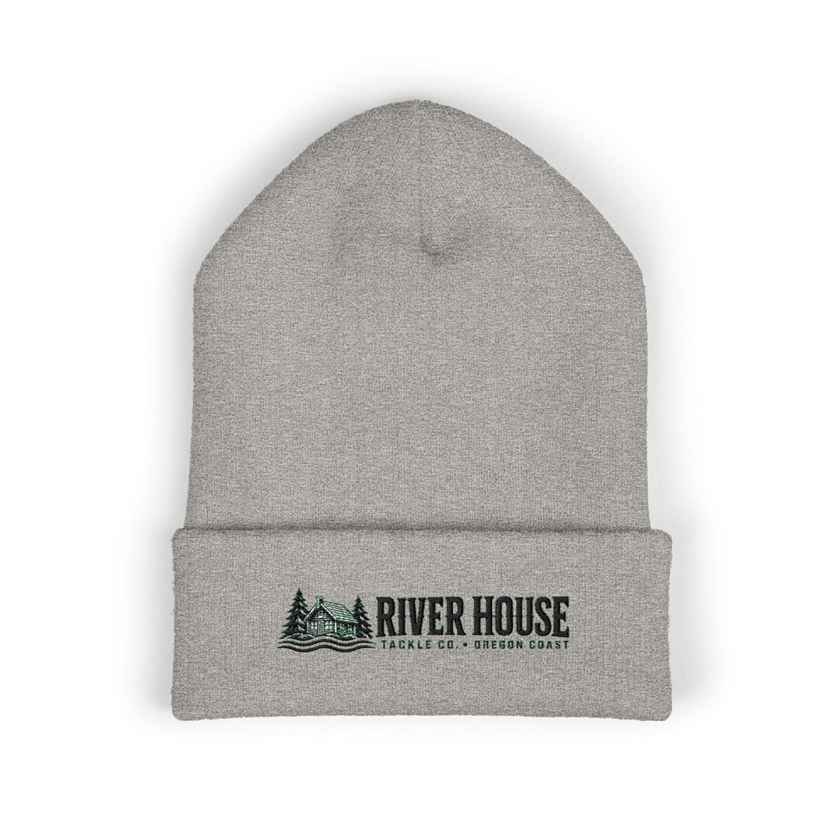 River House Original Cabin Cuffed Beanie – River House Tackle Co. product view 4