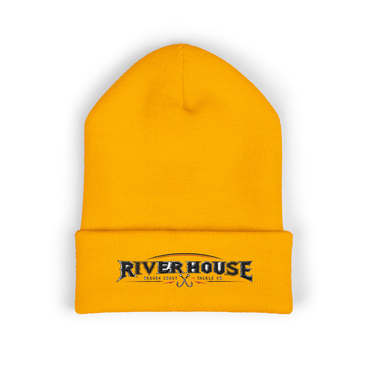 River House Embroidered Cuffed Beanie – River House Tackle Co. product view 2