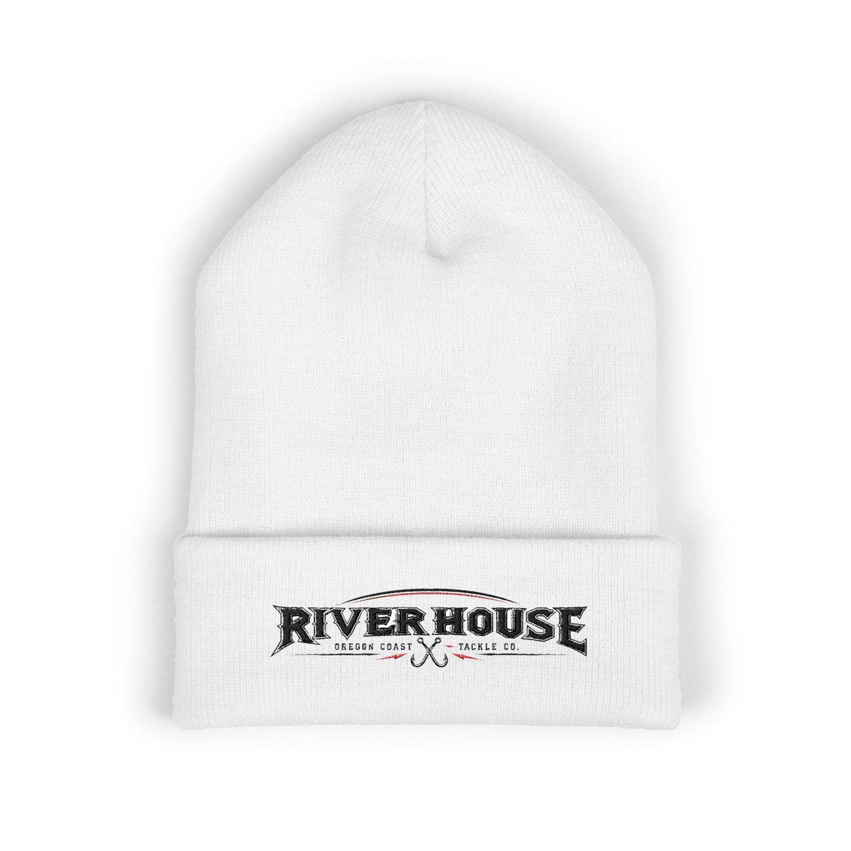 River House Embroidered Cuffed Beanie – River House Tackle Co. product view 1