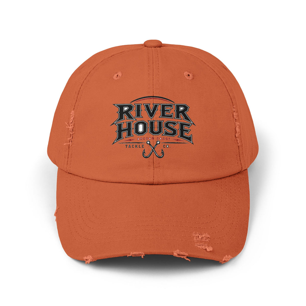 River House Fishing Distressed Cap – River House Tackle Co. product view 2