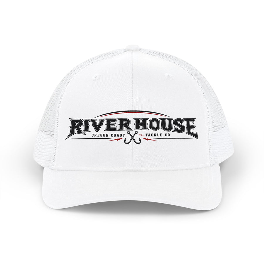 Riverhouse Trucker Hat — Oregon Coast Tackle Co. Snapback – River House Tackle Co. product view 1