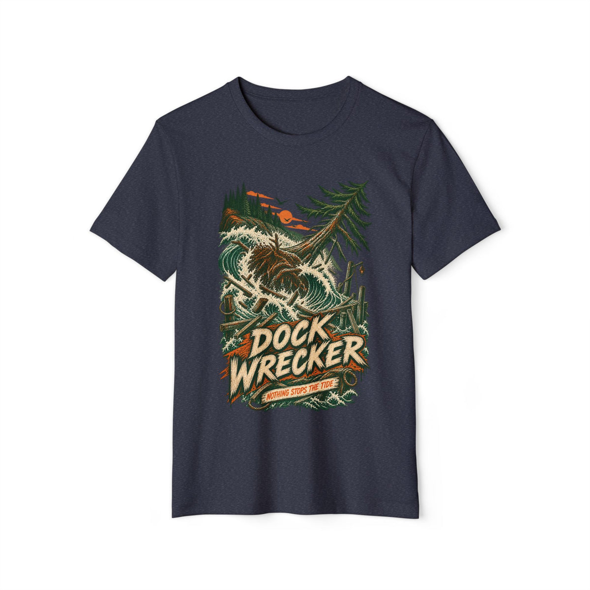 Dock Wrecker Graphic T-Shirt — River House Tackle Co. Outdoor Fishing Tee – River House Tackle Co. product view 6