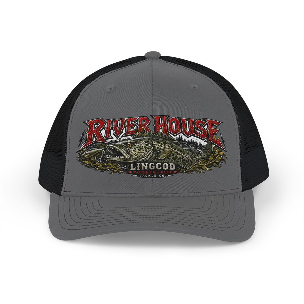 River House Lingcod Trucker Cap – River House Tackle Co. product view 2