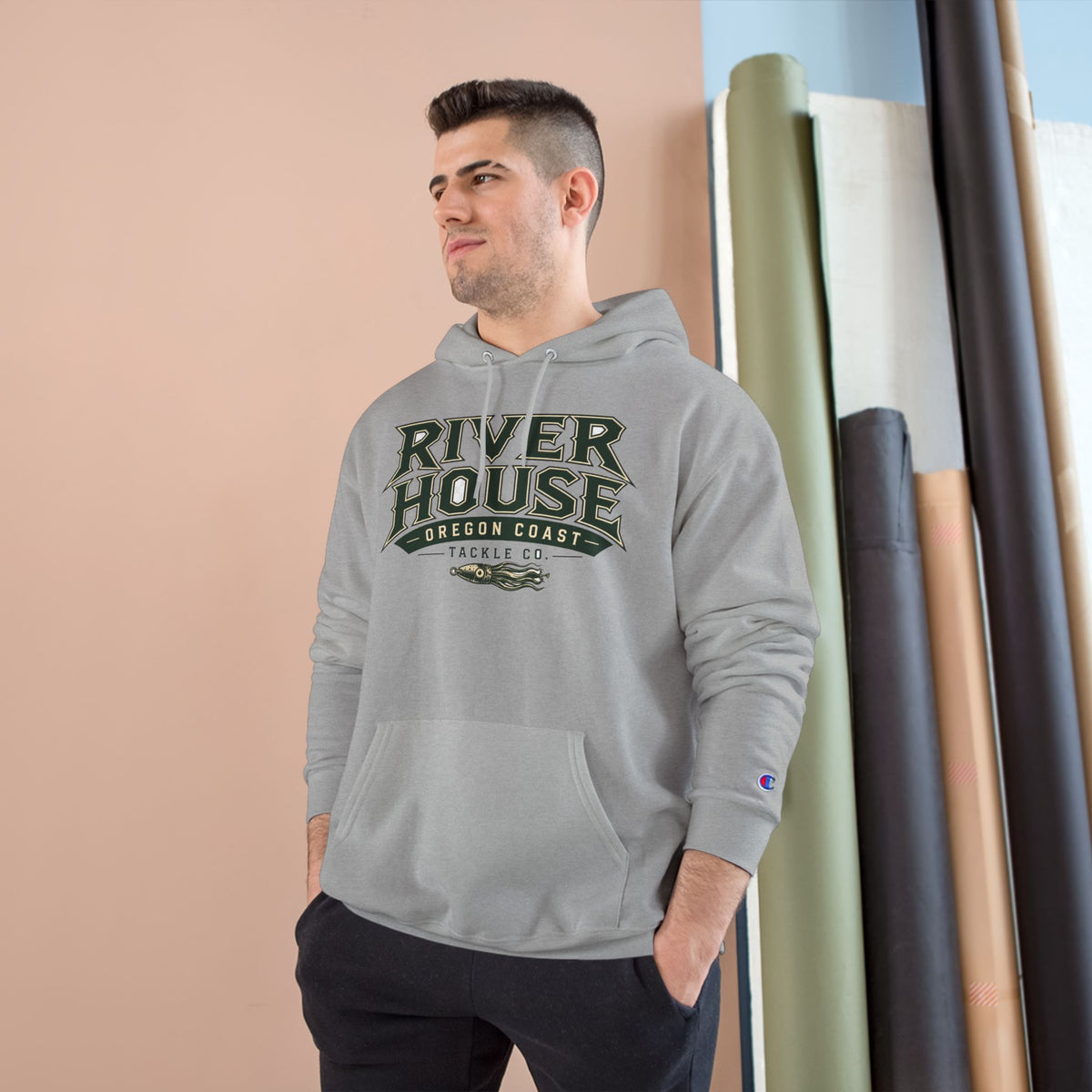 River House Inky’s Wild Ride Champion Hoodie – River House Tackle Co. product view 5
