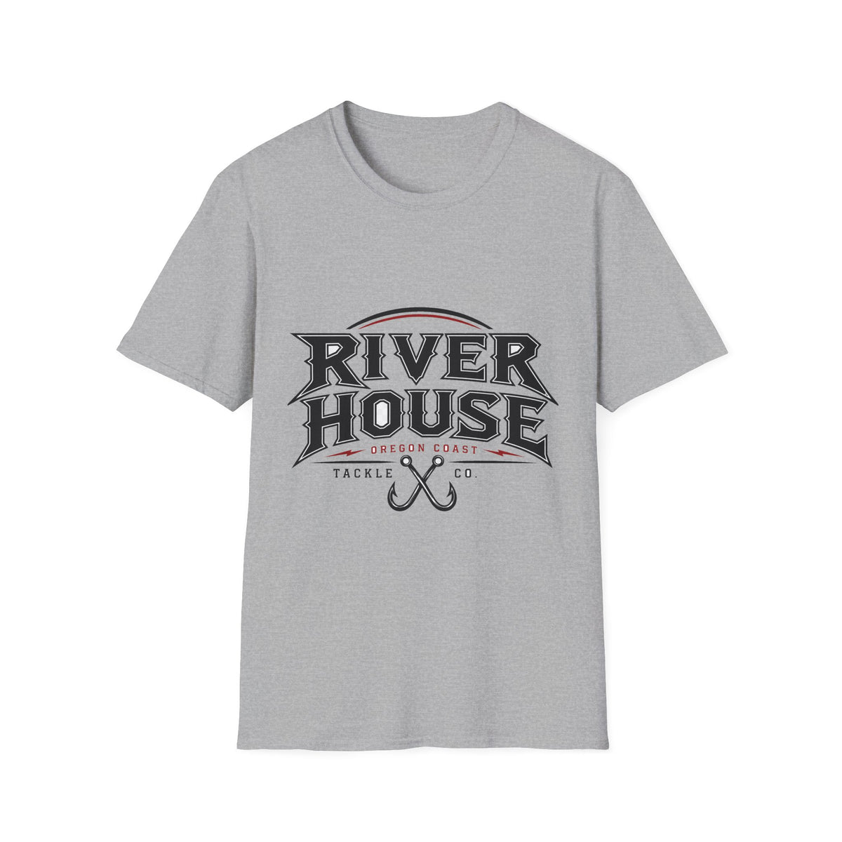 River House Lingcod Unisex Softstyle Tee – River House Tackle Co. product view 2