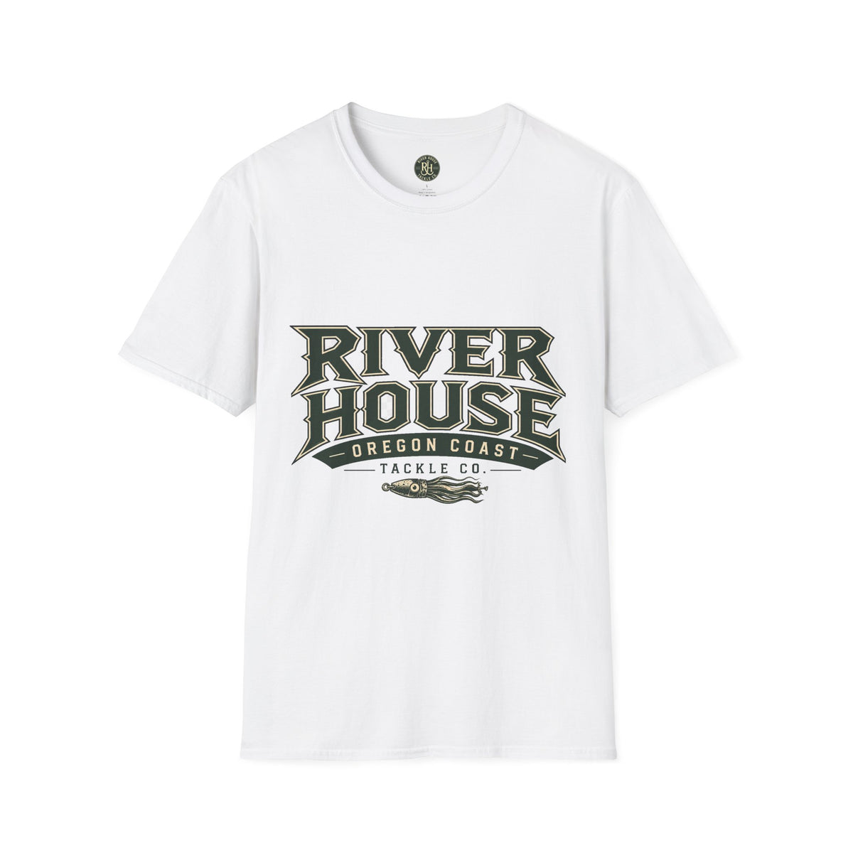River House Oregon Coast Two-Sided Fishing Tee – River House Tackle Co. product view 6