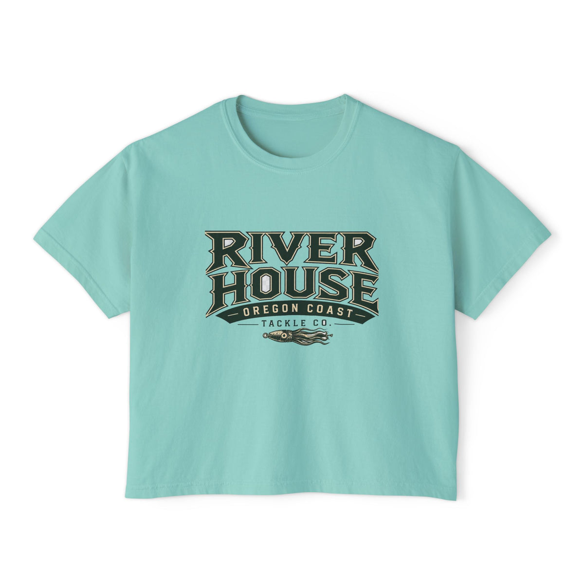 River House Original Cabin Women’s Boxy Tee – River House Tackle Co. product view 4