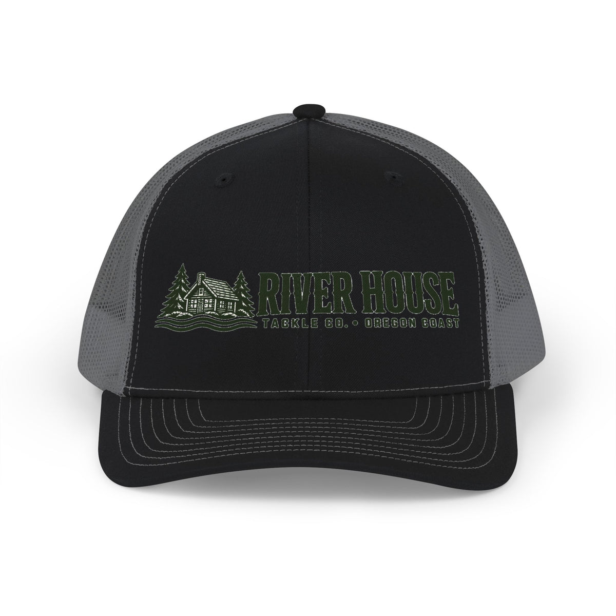 River House Original Cabin Trucker Hat – River House Tackle Co. product view 3