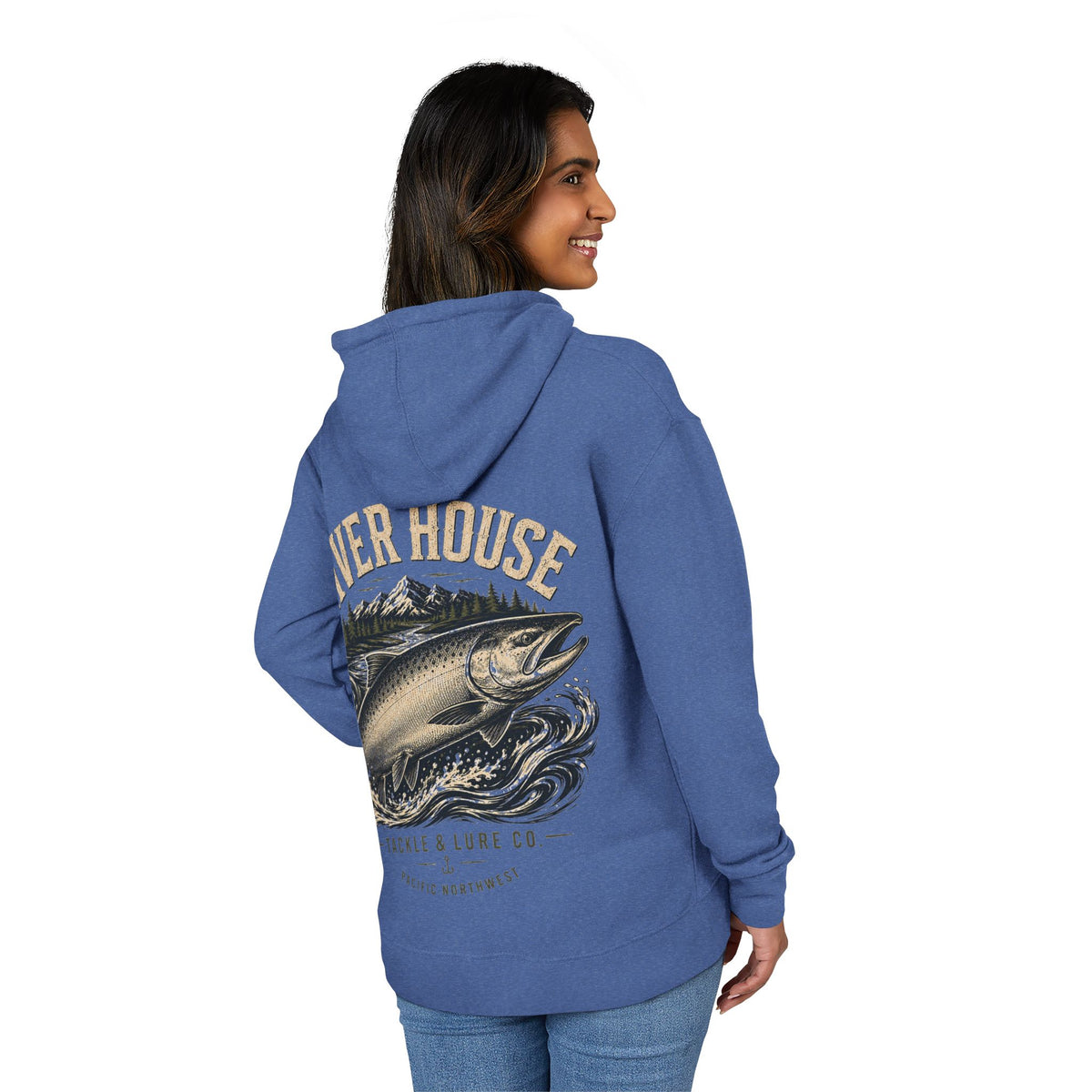 River House Classic Chinook Two-Hook Hoodie – River House Tackle Co. product view 6