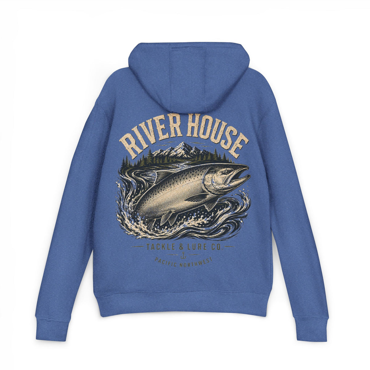 River House Classic Chinook Two-Hook Hoodie – River House Tackle Co. product view 4